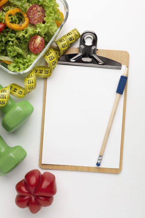 meal-planning-clipboard-food-assortment